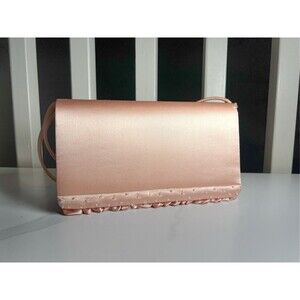 La Regale Mini Bag Vintage 80's Women's Light Blush Pink w/ Strap